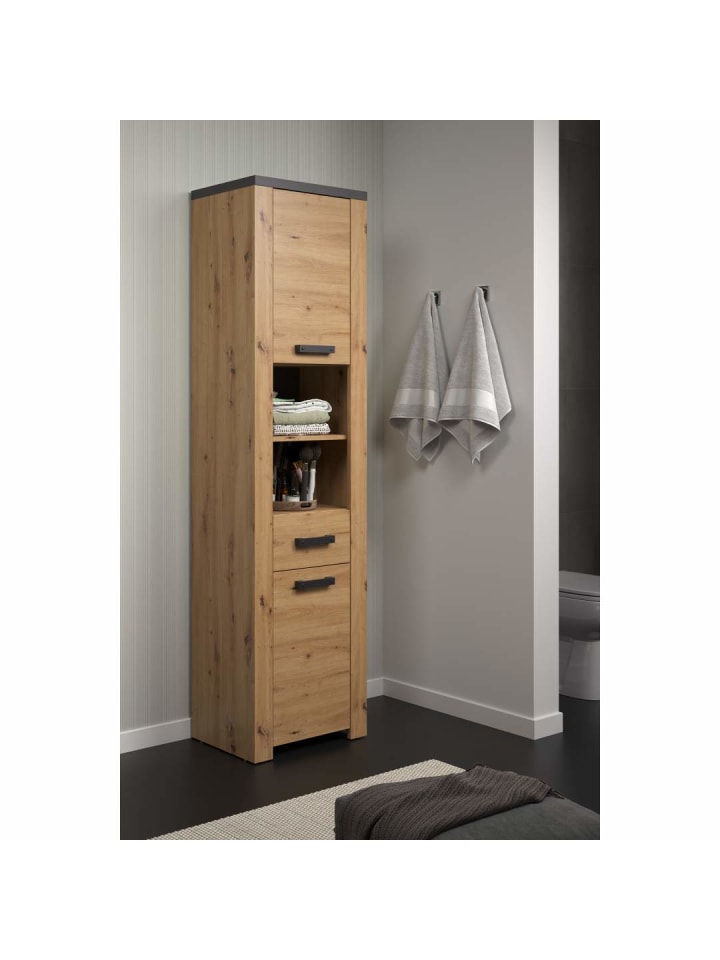 ebuy24 Hochschrank Follow Eiche 53 x 35 cm günstig kaufen onesize