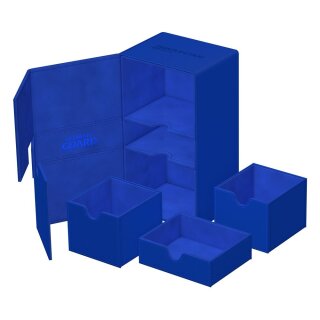 Ultimate Guard Twin Flip`n`Tray 200+ XenoSkin Monocolor - Blau