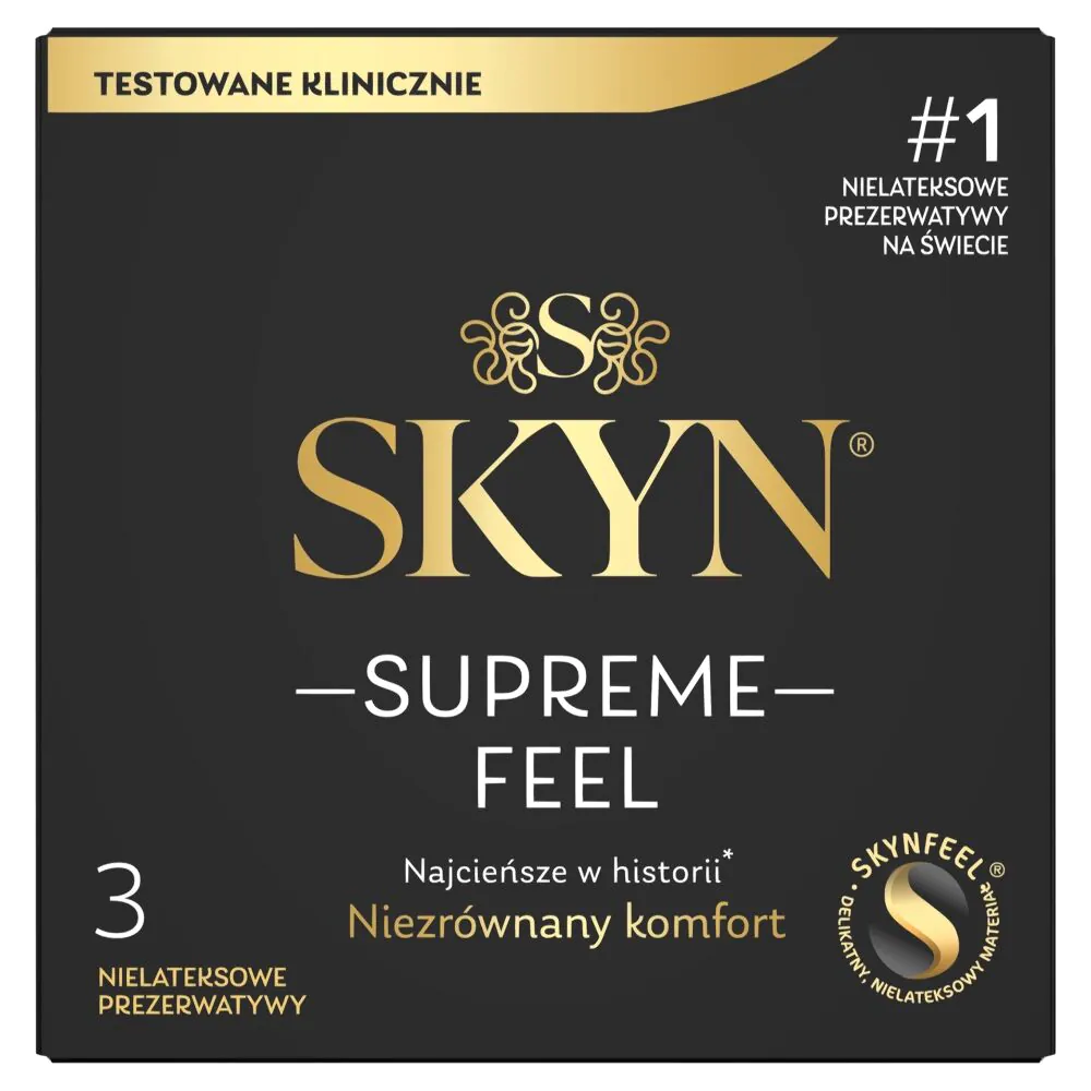 Skyn Supreme Feel Kondomer, 3-pak