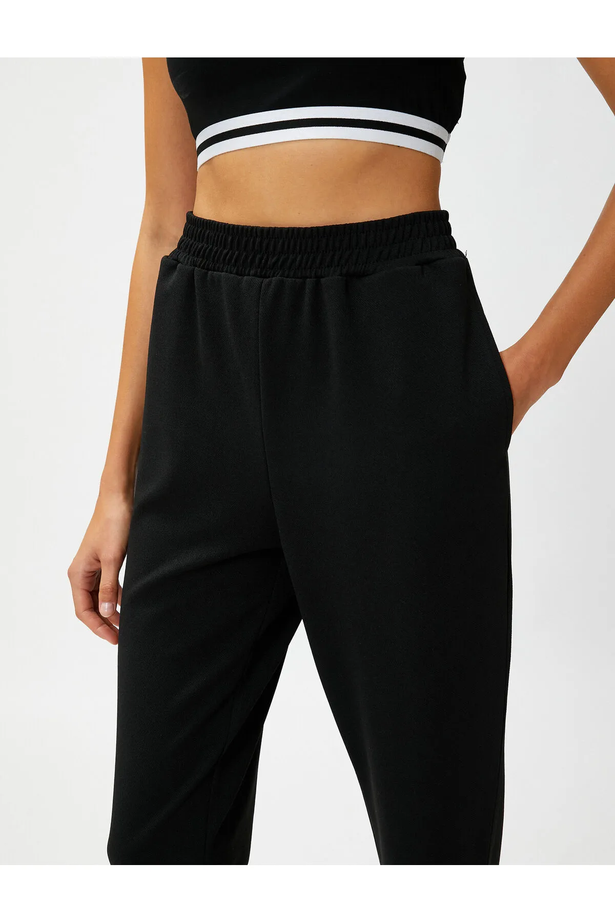 Koton  Jogger-Jogginghose mit Garni-Detail