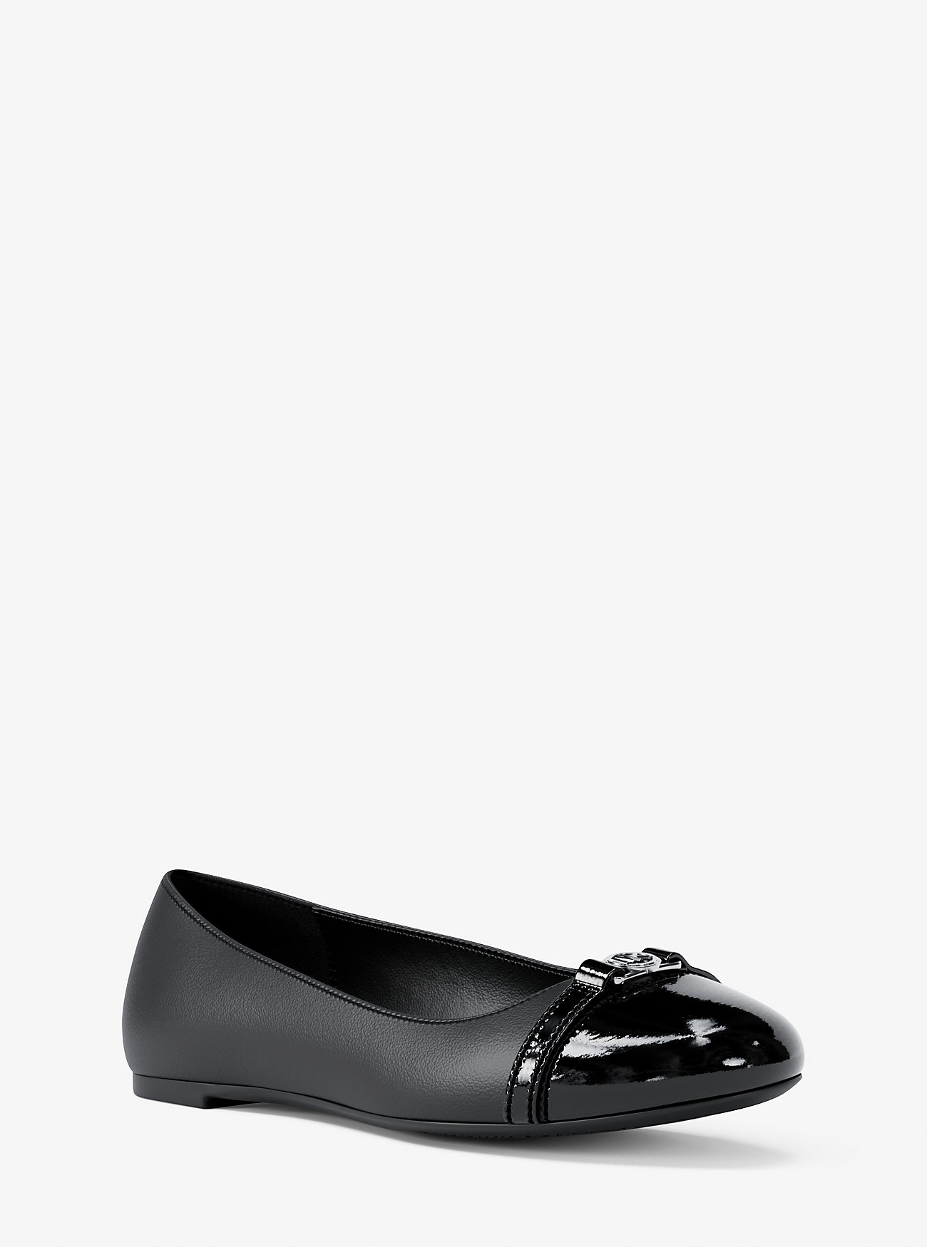 Mandy Leather Moccasin - BLACK