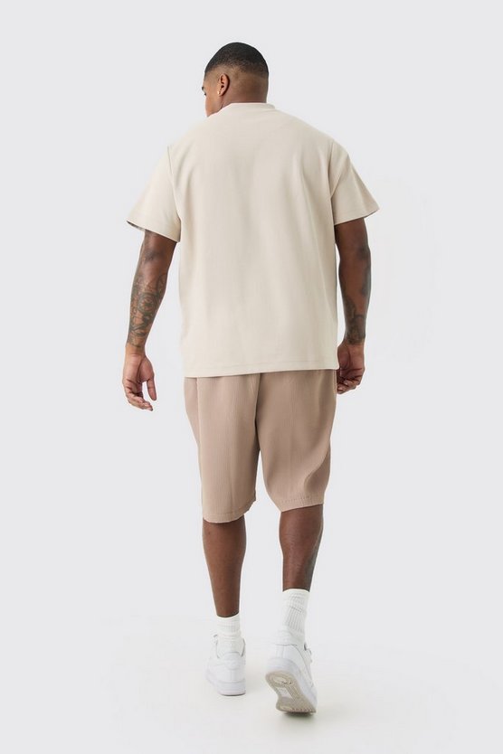 Plus Shorts mit elastischem Bund