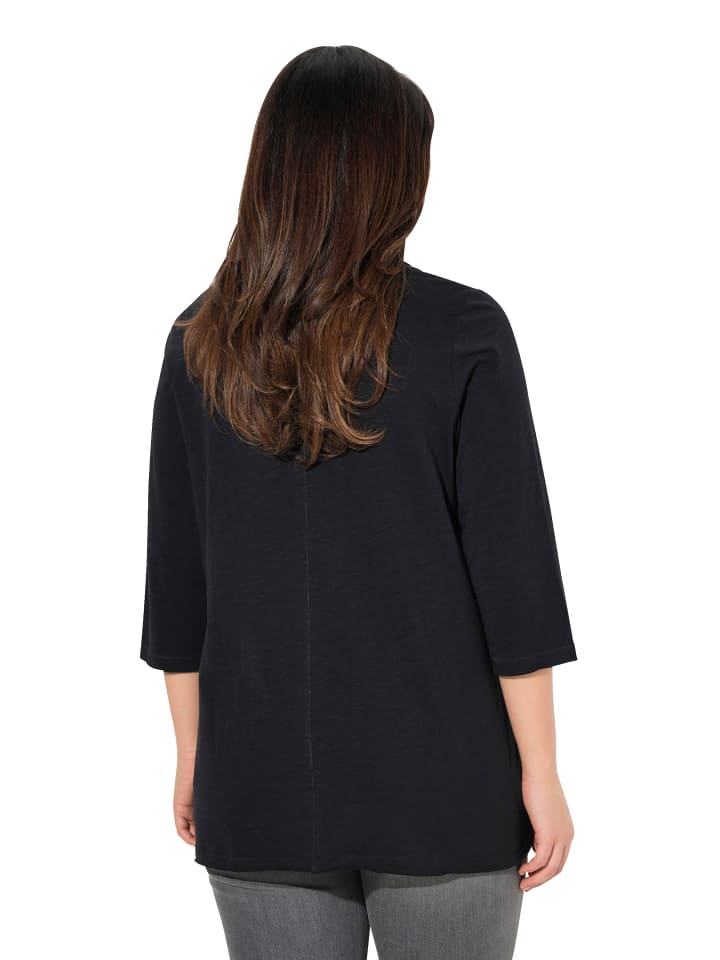 Ulla Popken Shirt in schwarz günstig kaufen