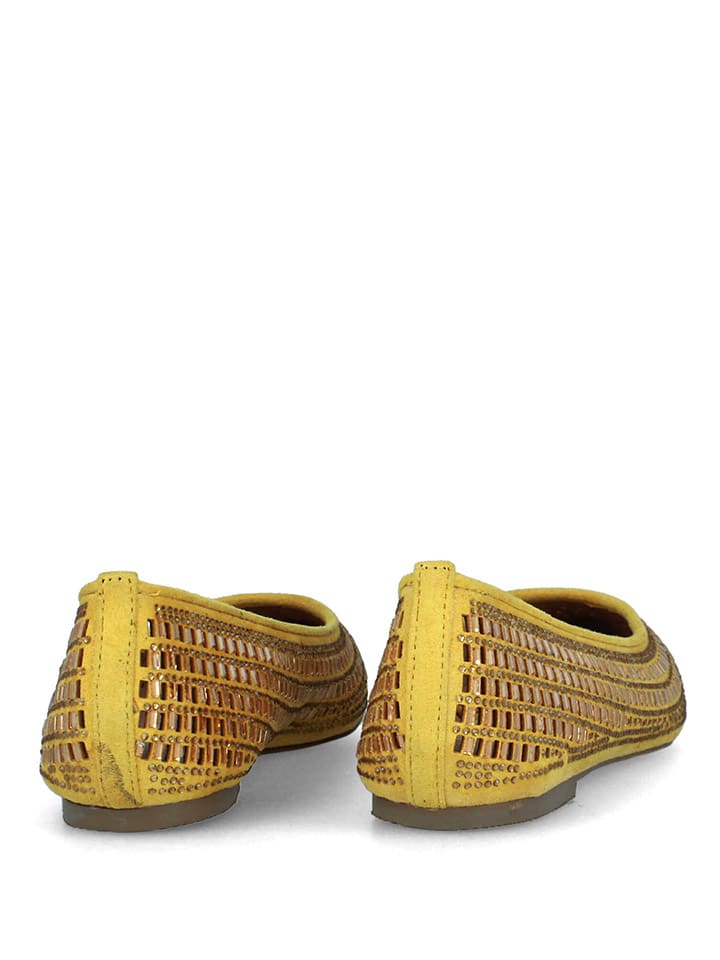 Menbur Ballerinas in Gelb günstig kaufen