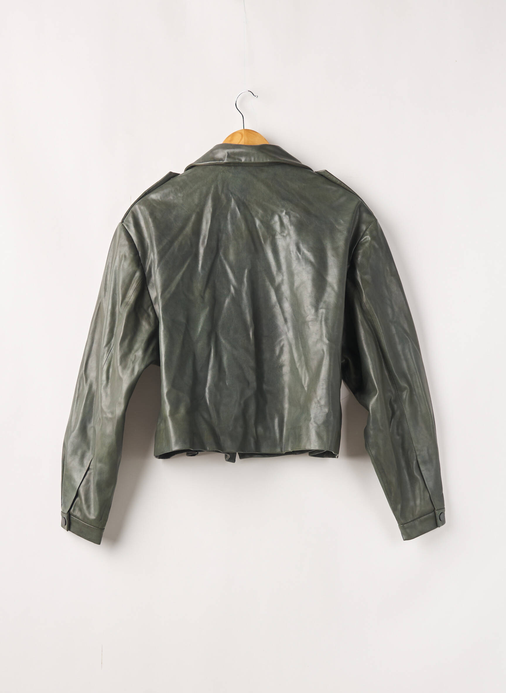 Nomadiya Vestesimilicuir Femme couleur vert