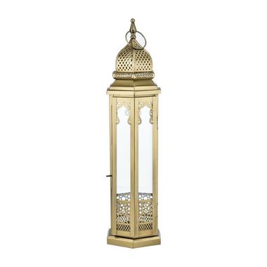 Marrakesch Orient & Mediterran Interior Kerzenhalter Laterne Moulan 50cm, orientalische Laterne, Teelichthalter, Handarbeit