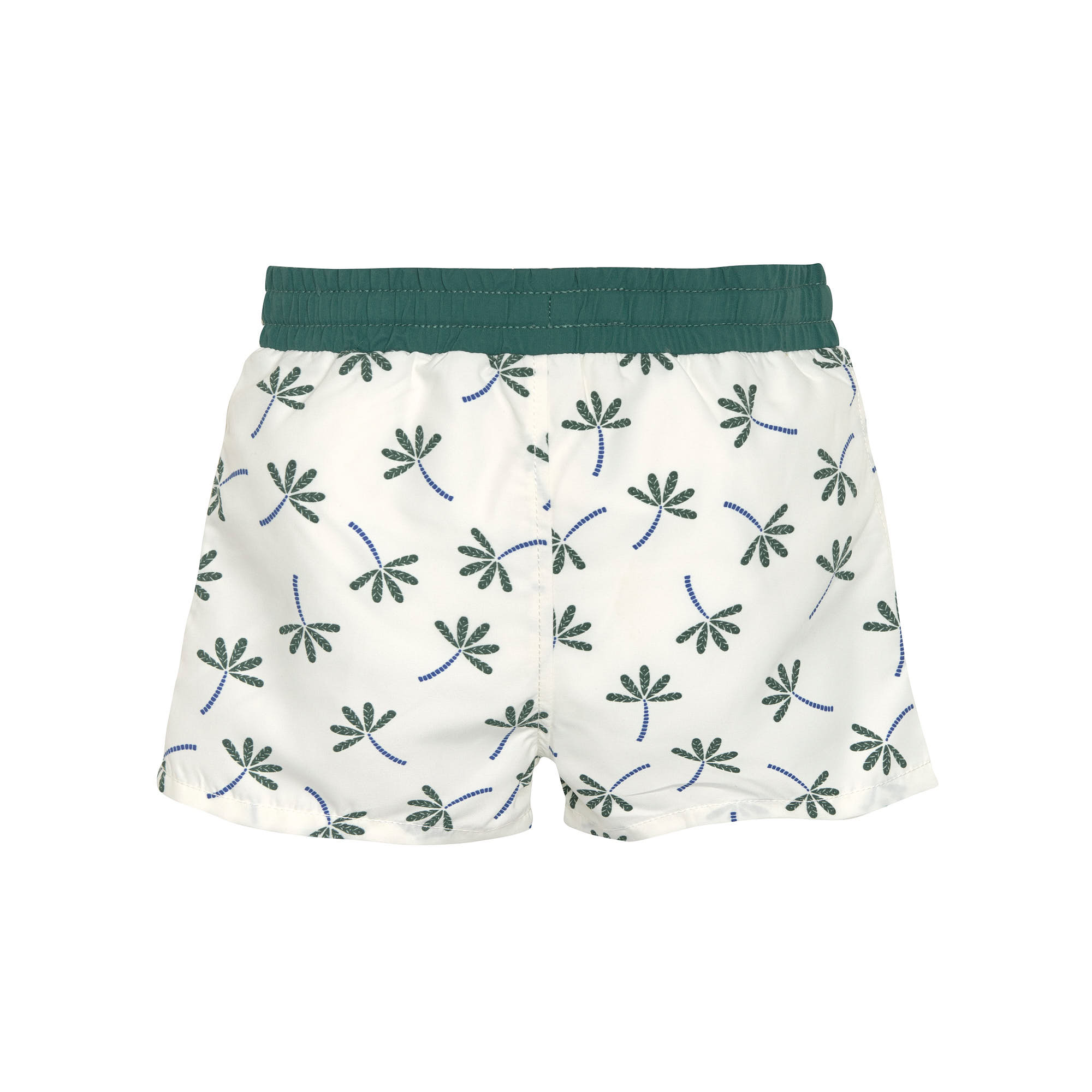 Badehose Baby - Palmen, Weiß