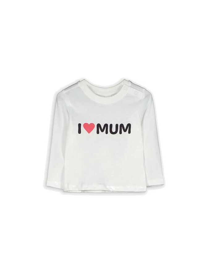 Langarmshirt - Messageprint