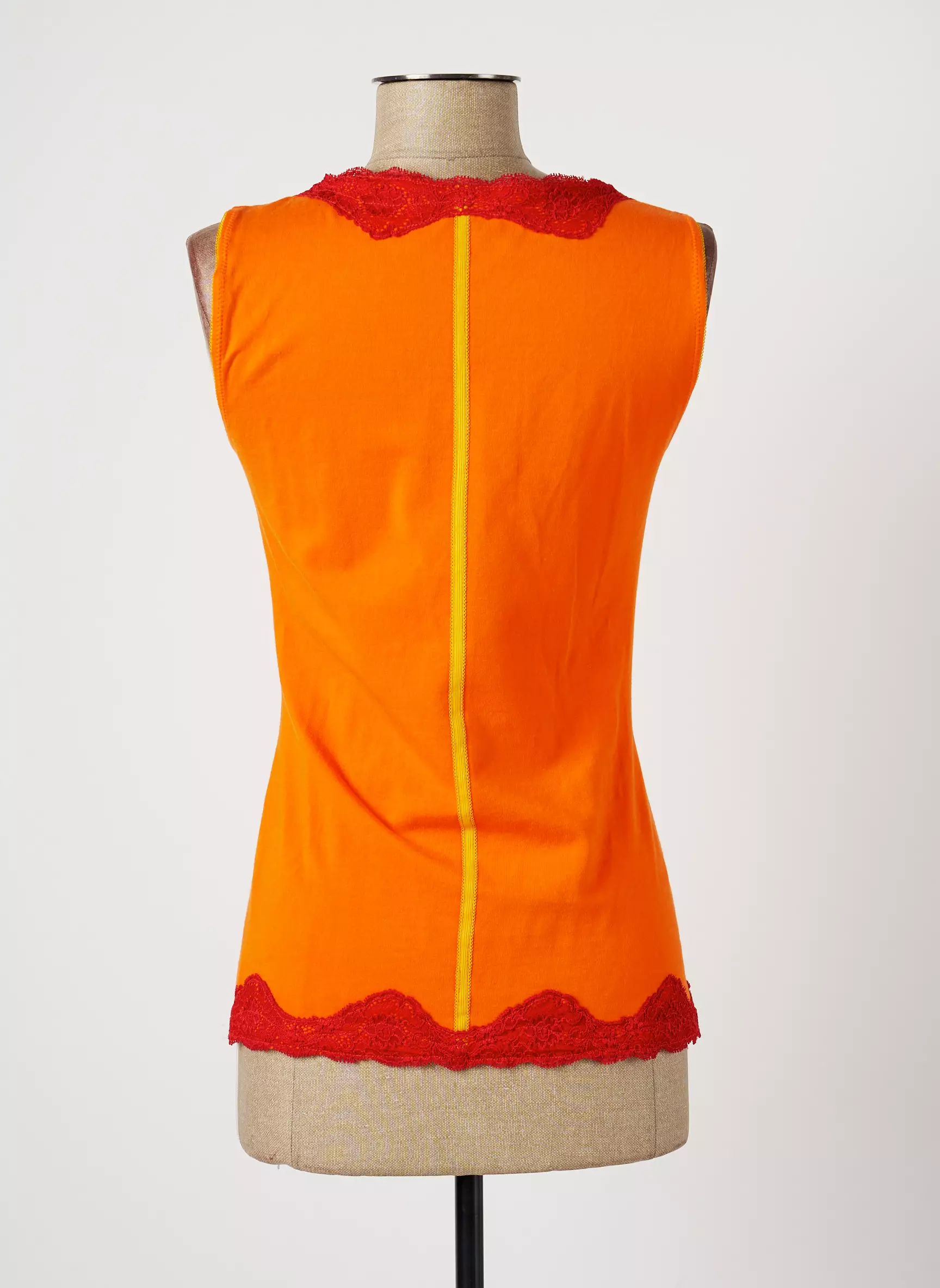 Nathalie Garcon Debardeurs Femme couleur orange
