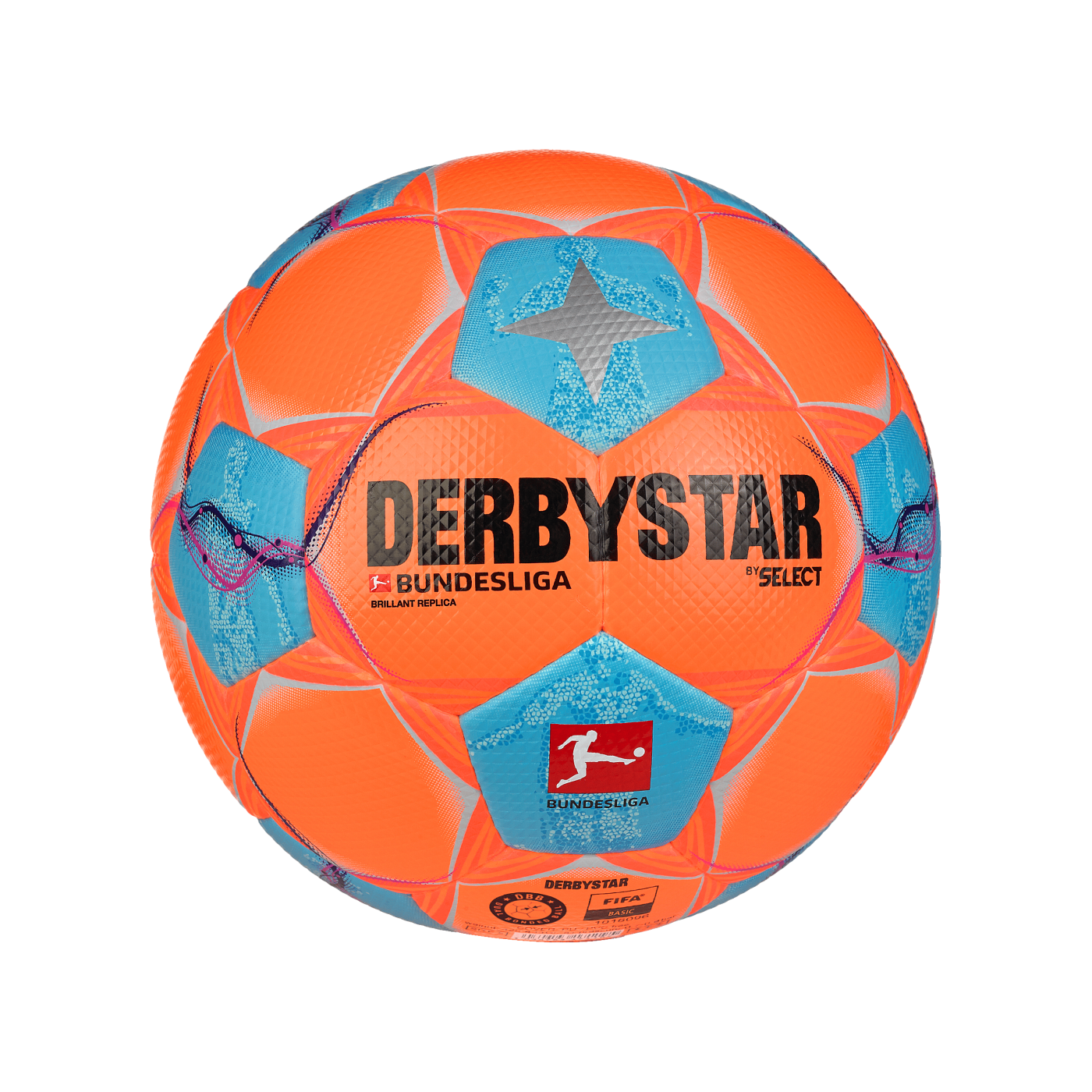 Derbystar Bundesliga Brillant Replica High Visible v24 Trainingsball F024
