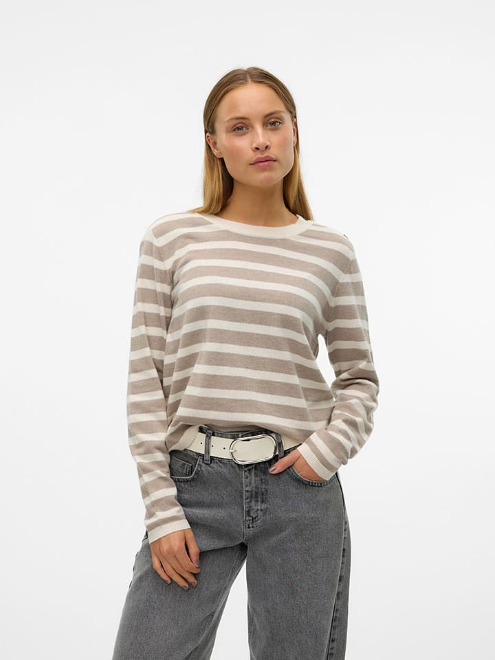 Vero Moda Pullover in Beige/ Creme günstig kaufen