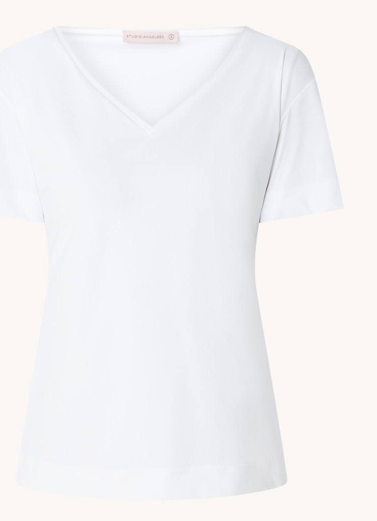 Μπλούζα Studio Anneloes με V-Neck και Roller Travel