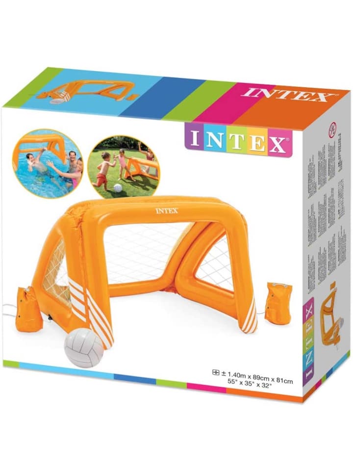 Intex Poolgame 3er Set, Fun Goals, Volleybal, Floating Hoops in orange günstig kaufen onesize