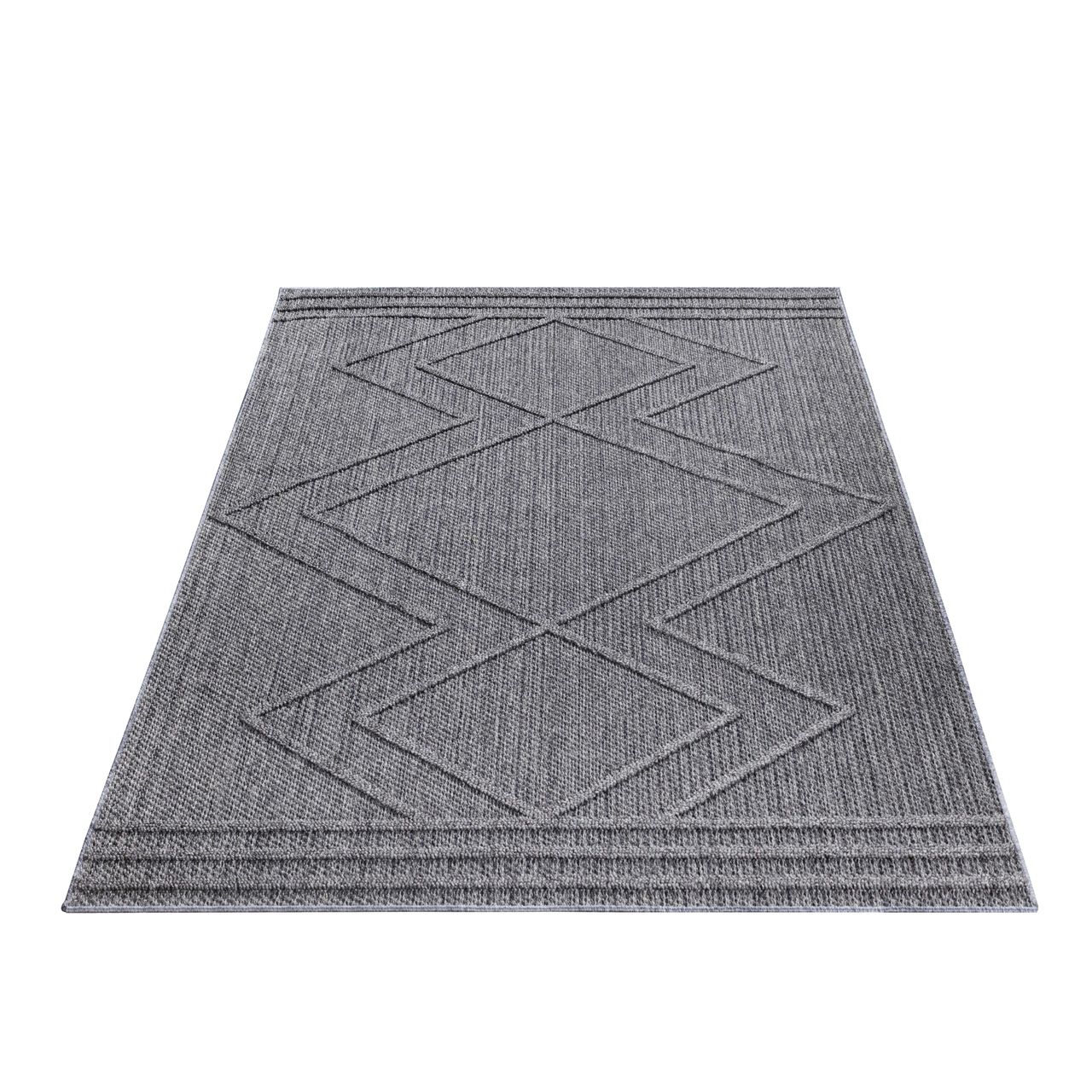 Ayyildiz Teppich, PATARA 4954, GREY, 160 x 230 cm