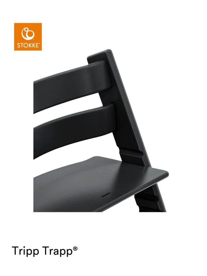 Stokke Mitwachsender Treppenhochstuhl Tripp Trapp® schwarz in Schwarz ab 0 Monate günstig kaufen onesize