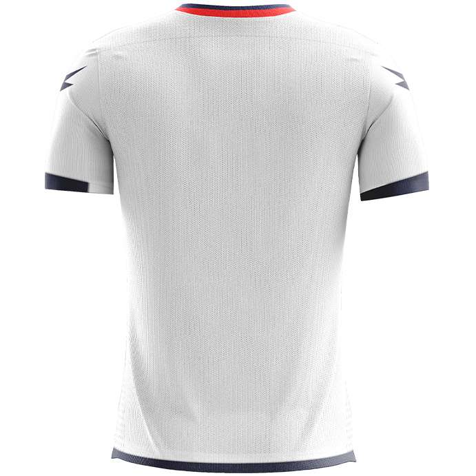 Zeus Icon Teamwear Set Trikot mit Shorts weiß navy