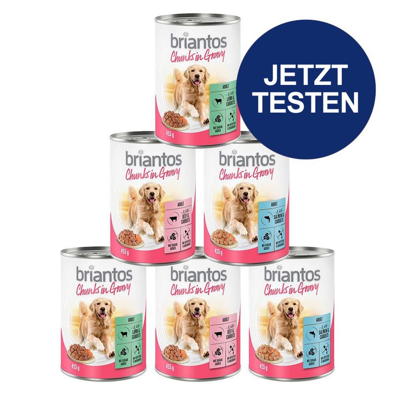Probierpaket Briantos Chunks in Gravy
