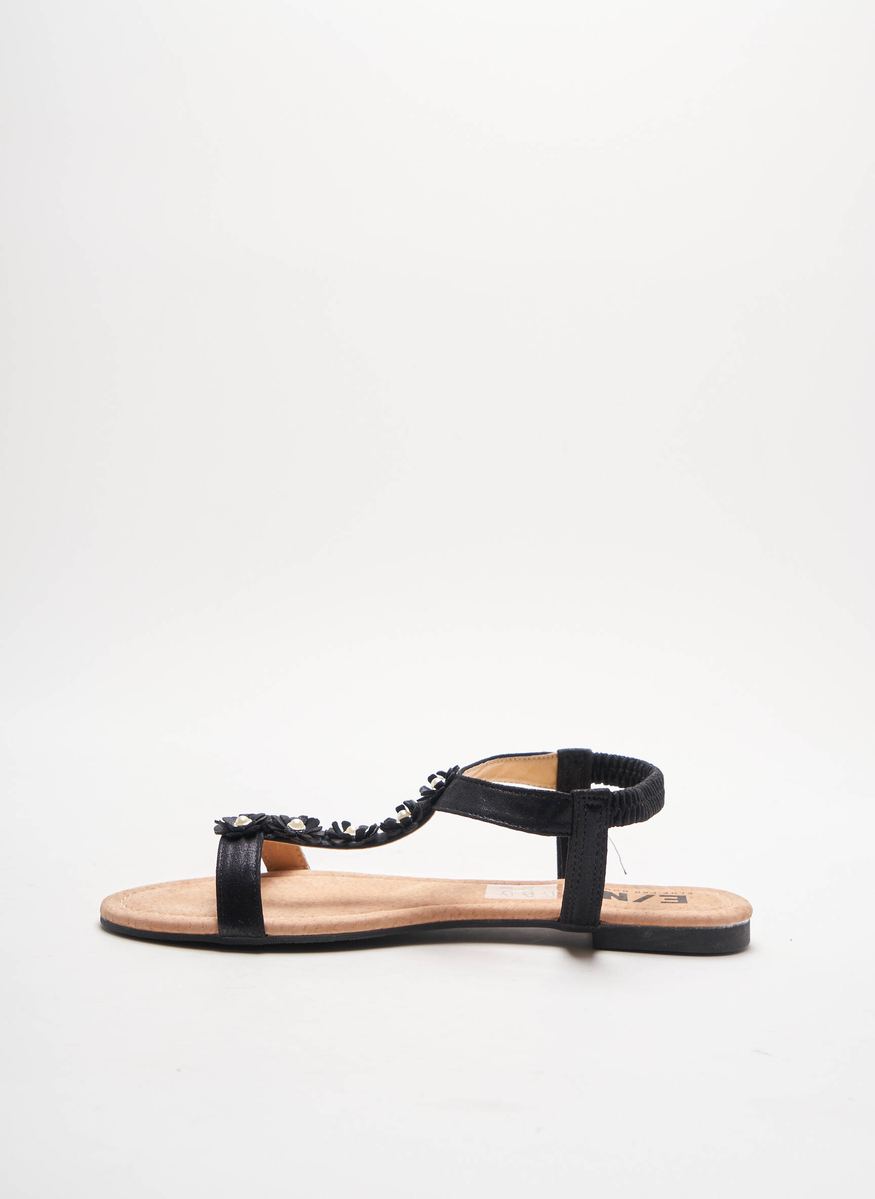 Elue Par Nous Sandales Nu Pieds Femme couleur noir