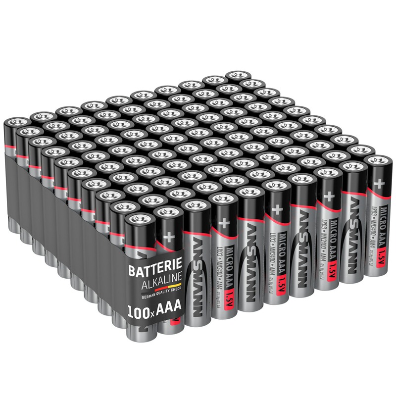 Ansmann Batterien Alkaline Micro AAA 100 Stück