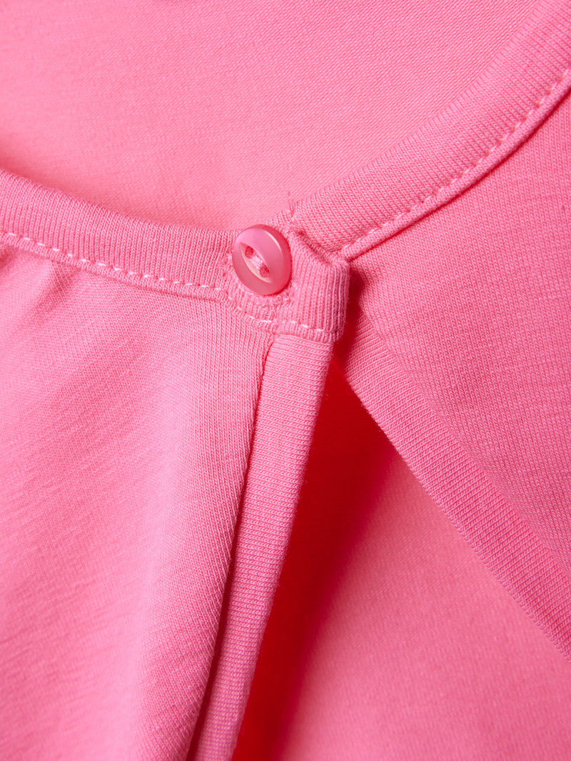Bolero mit Knopfverschluss in pink