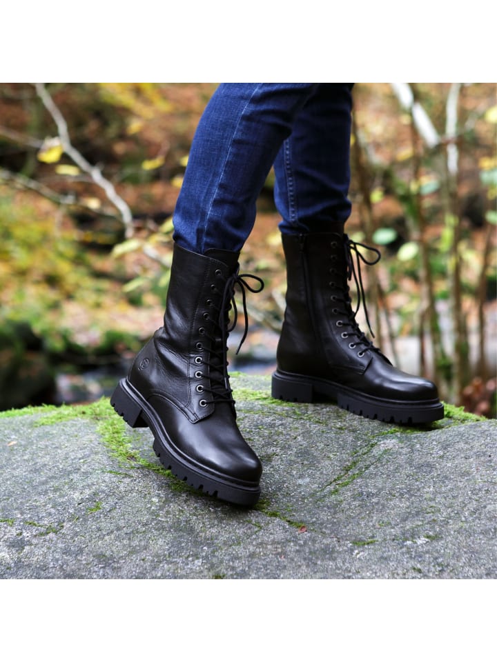palado Schnürstiefel in BLACK günstig kaufen