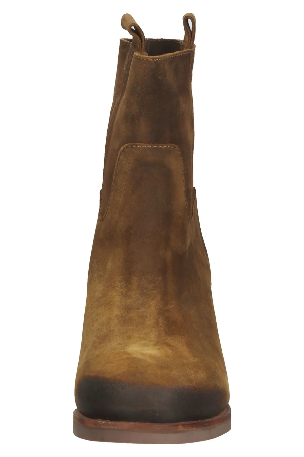 Shabbies Amsterdam  Stiefelette - Braun - Blockabsatz