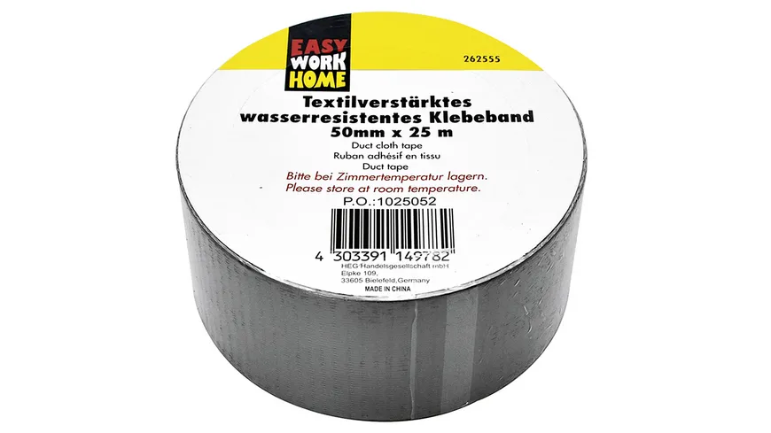 EASY WORK Gewebeklebeband 25m 25 m