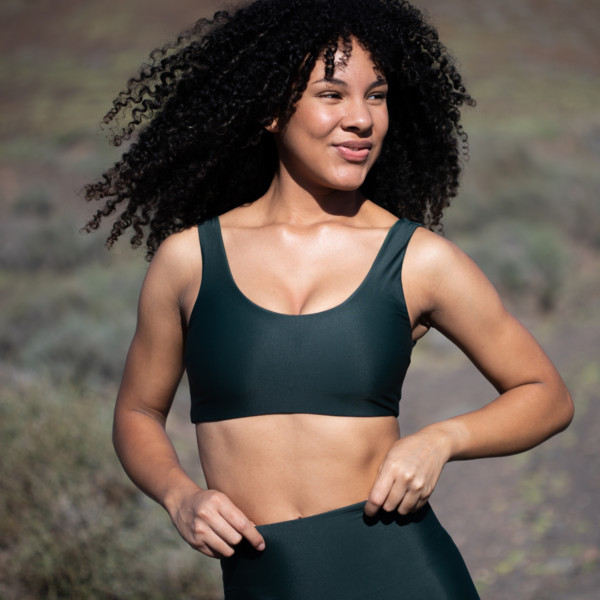BIKINI TOP PURE DARK GREEN Damen - Bikini