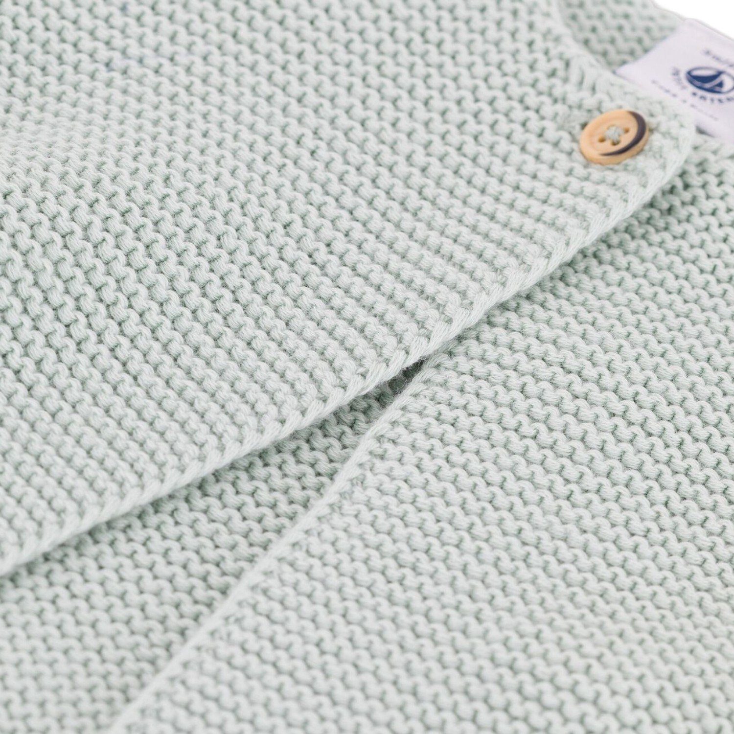 Petit Bateau Strickjacke Petit Bateau wunderschöne Strickjacke / Cardigan grün Baby