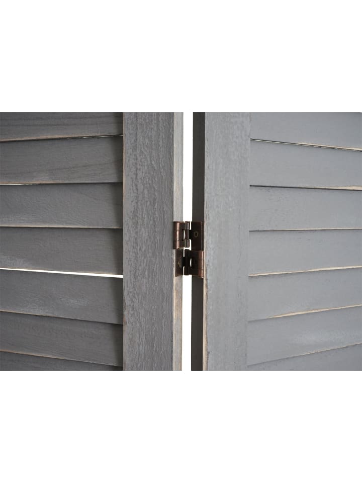 MCW Paravent G30 im Shabby-Look, Grau günstig kaufen onesize