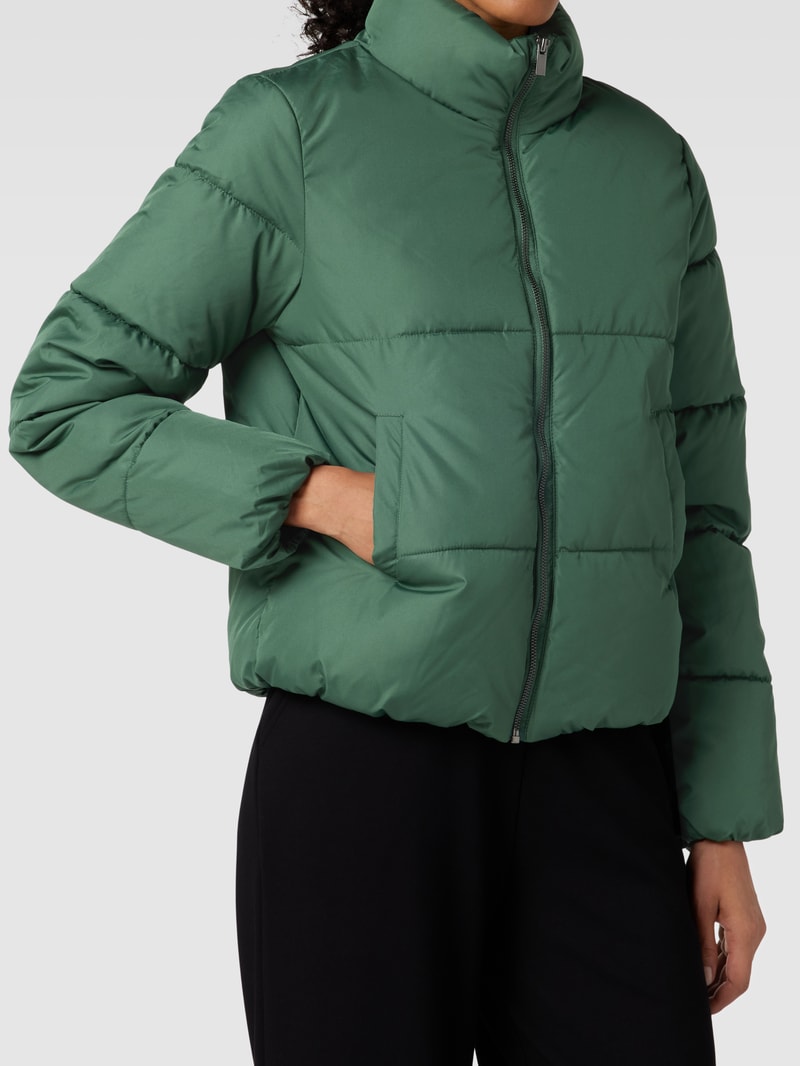 Steppjacke mit Stehkragen Modell 'TATE' in bottle