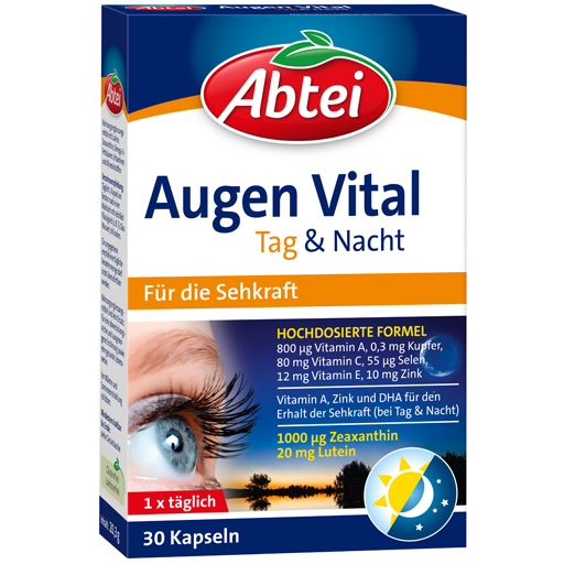 ABTEI Augen Vital Tag & Nacht Kapseln  30 St  Kapseln