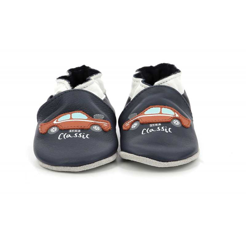 Chaussons cuir Classicar