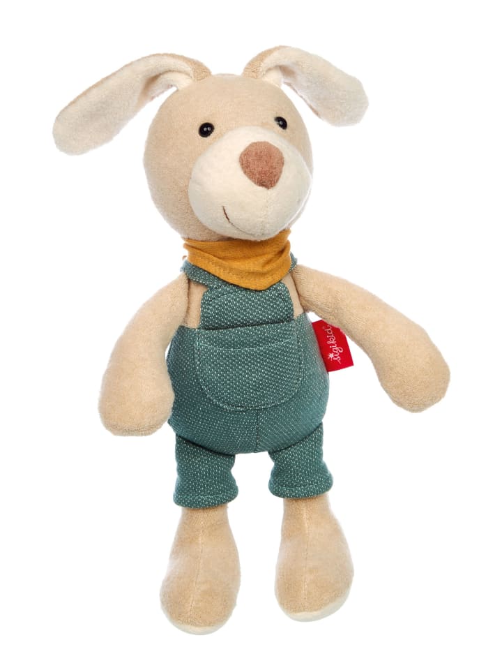 Sigikid Kuscheltier Latzhosen Hase, grün Sweety Plüschtier in grün günstig kaufen onesize