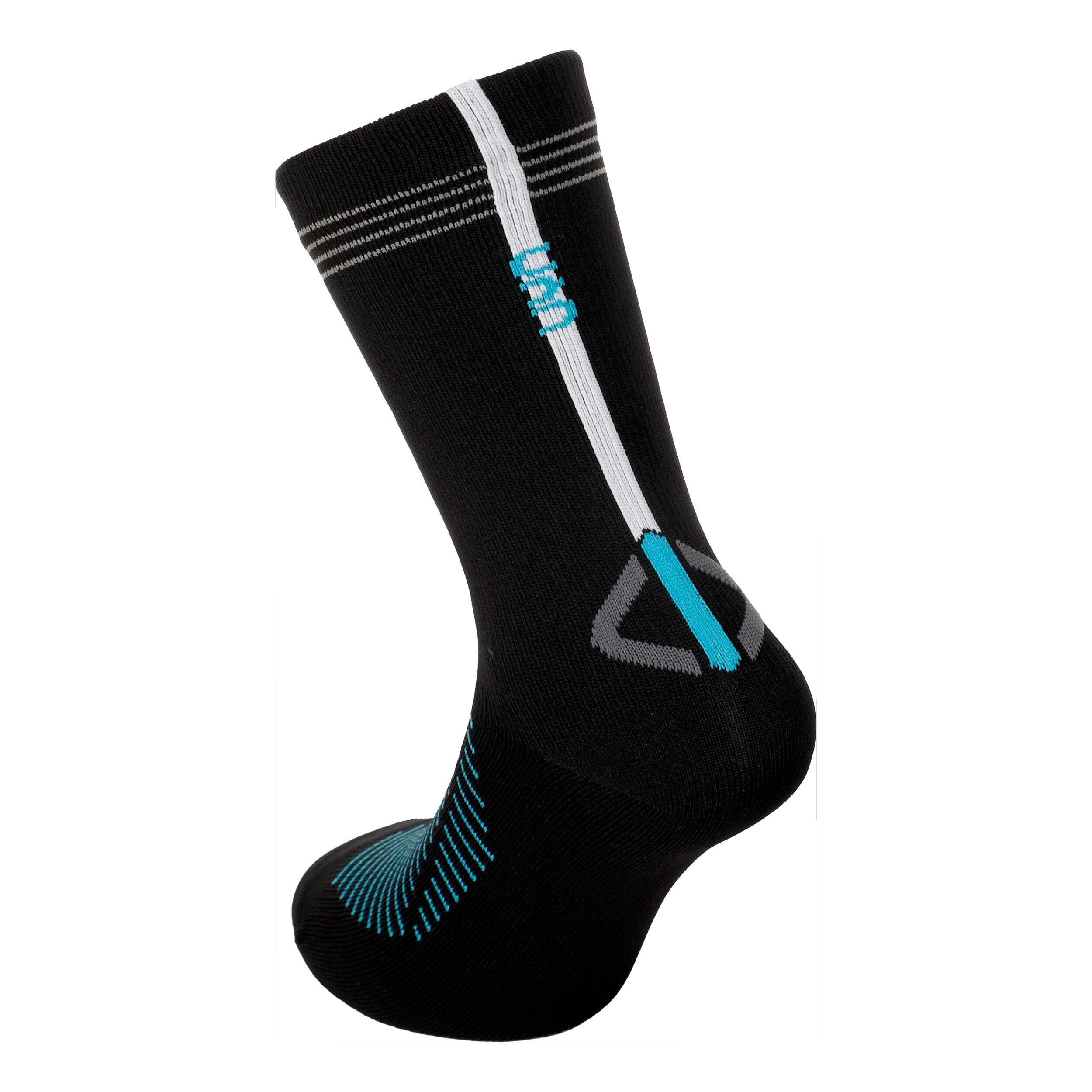 Waterproof Laufsocken - Schwarz, Blau