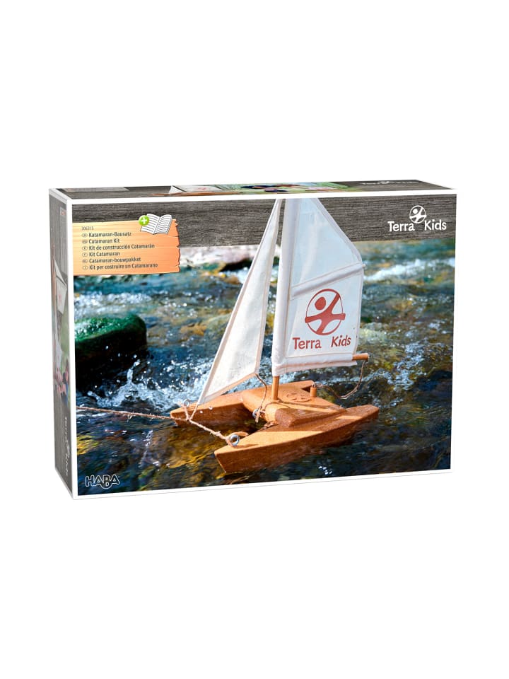 Haba Spielzeug-Boot Terra Kids Katamaran-Bausatz in mehrfarbig günstig kaufen onesize