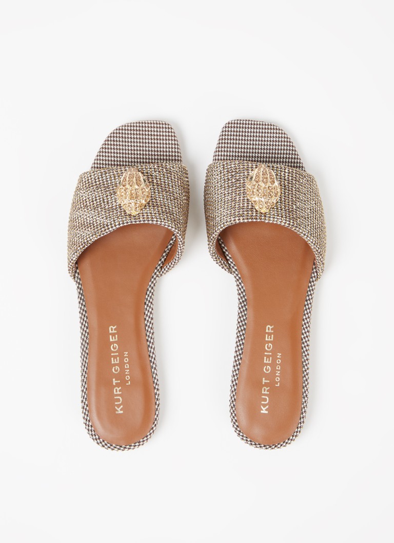 Ciabatte Kensington di Kurt Geiger con strass