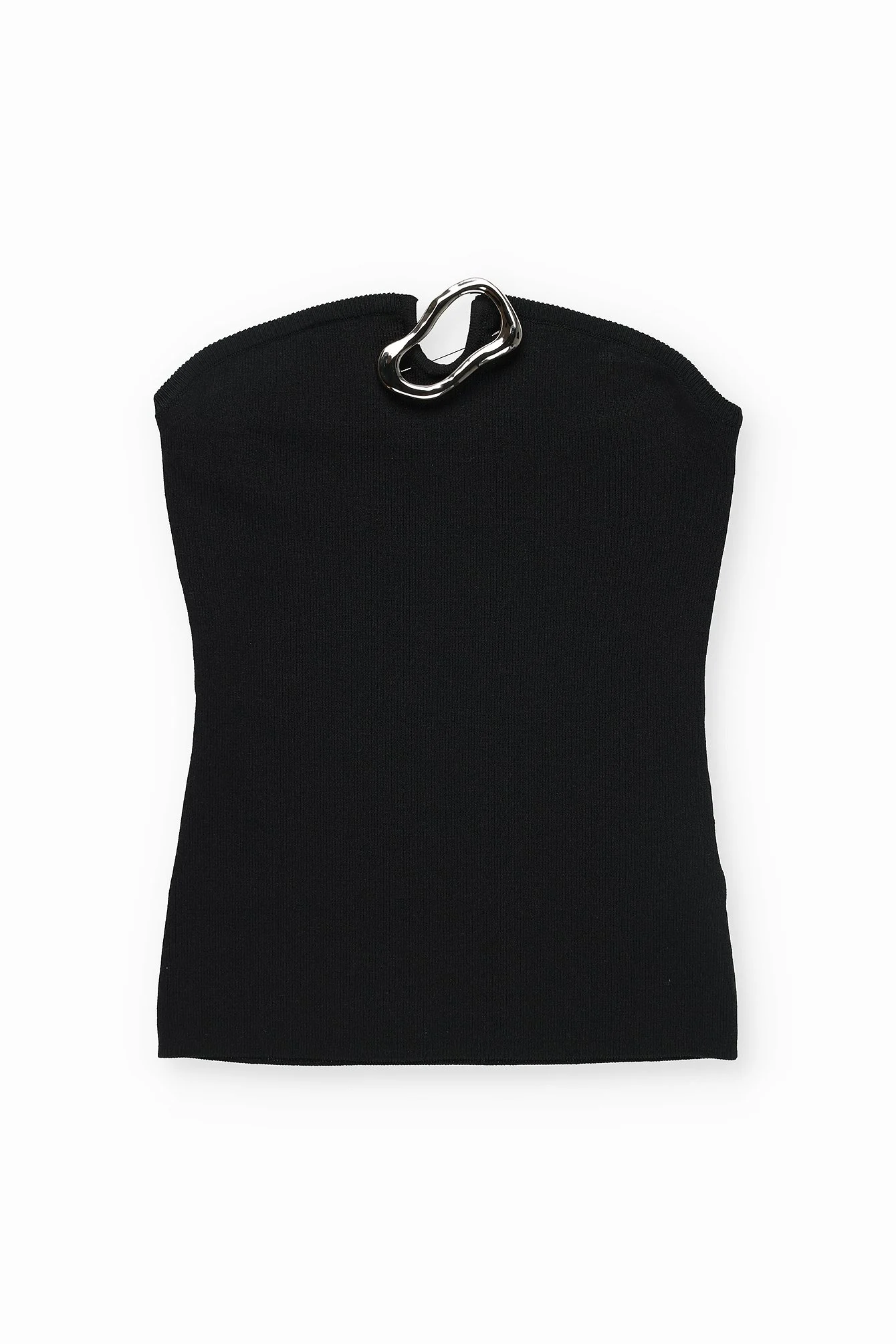 Bandeau-Top aus Feinstrick