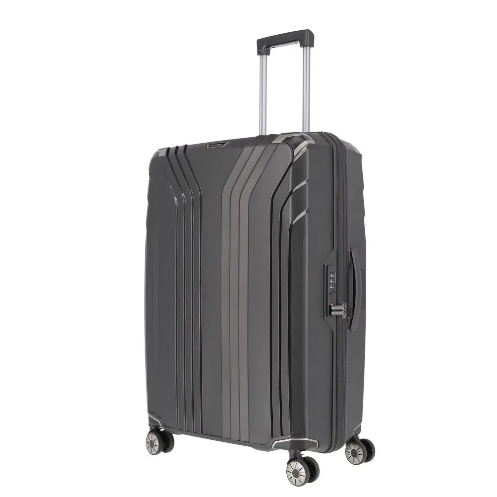 Travelite ELVAA Trolley L mit 4 Rollen - Schwarz