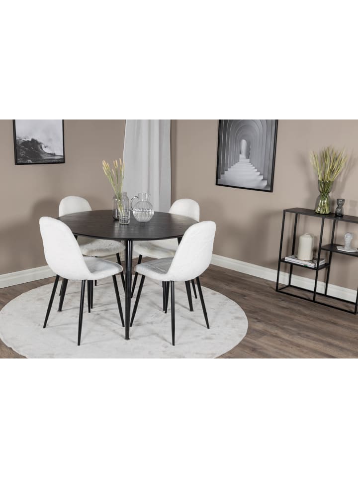 ebuy24 Essgruppe Dipp 13 (5-teilig) Weiß 115 x 115 cm günstig kaufen onesize