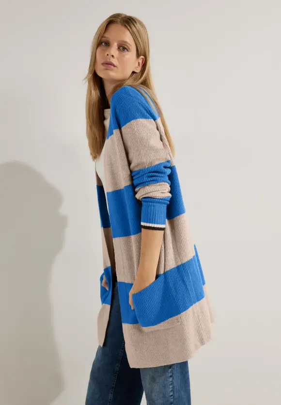 CECIL Cosy Cardigan mit Streifen