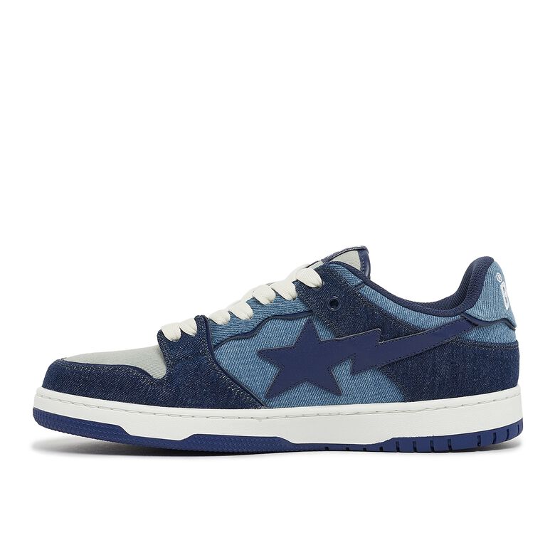 A Bathing Ape SK8 Sta Denim M2 indigo