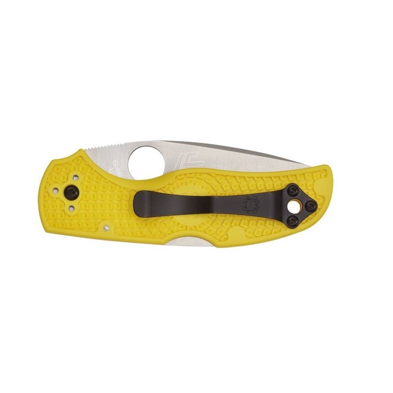 Spyderco Native 5 Salt gelber Plan EDGE C41PYL5