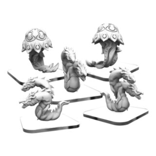 Monsterpocalypse Ocean Hydras & Man-o-Wars – Tritons Units (metal (EN)