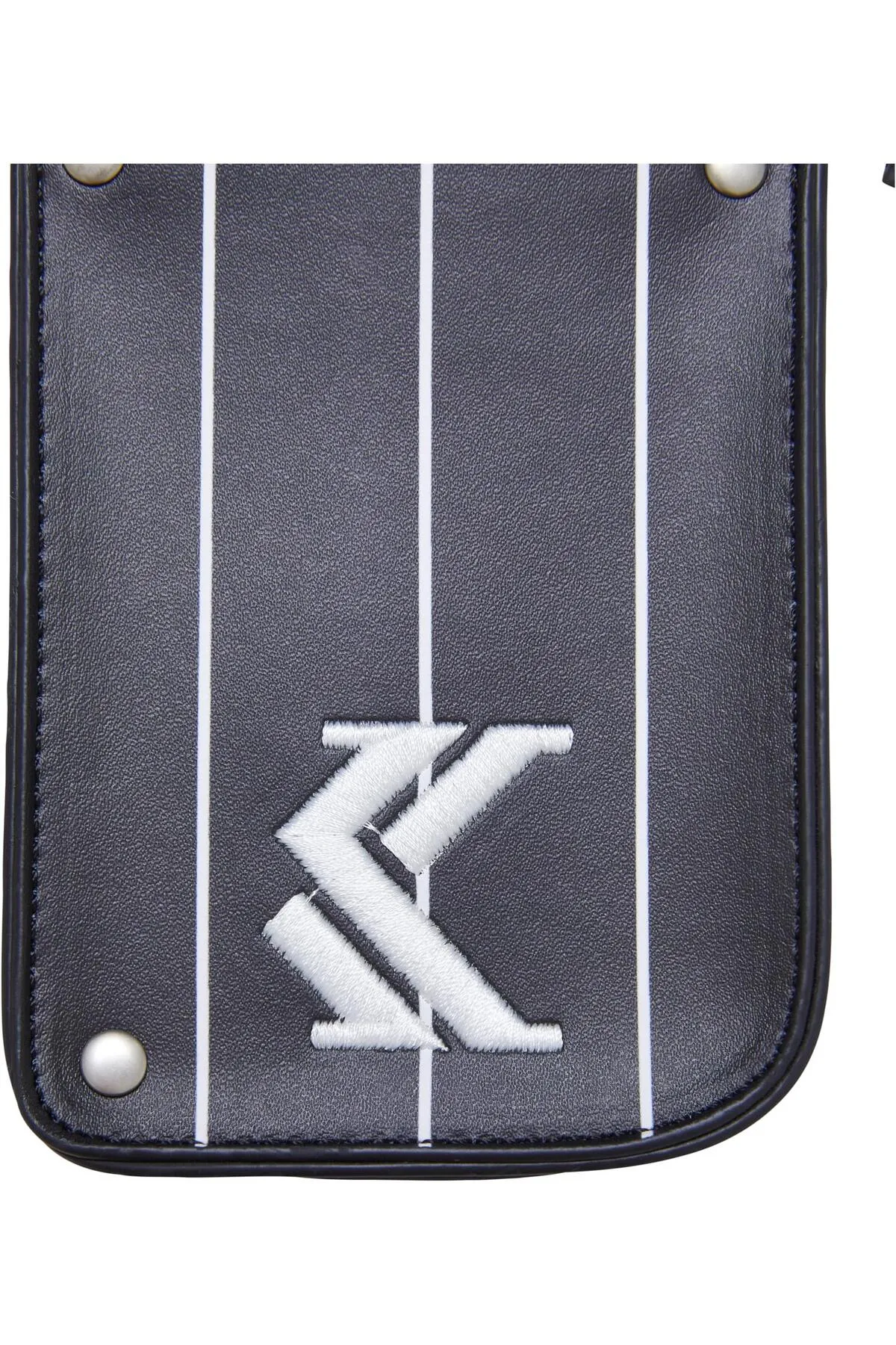 KARL KANI  Accessoires KA224-016-1KK OG Pinstripe kleine Beuteltasche schwarz/weiß