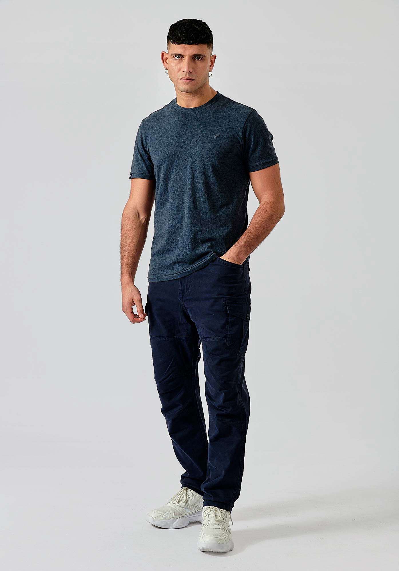 KALIS  Jean relaxed fit bleu homme