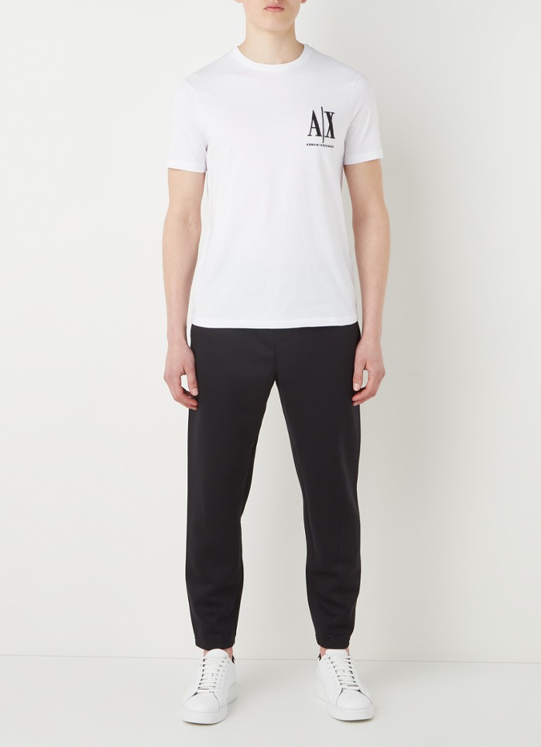 Armani Exchange T-krekls ar izšuvumu no logotipa