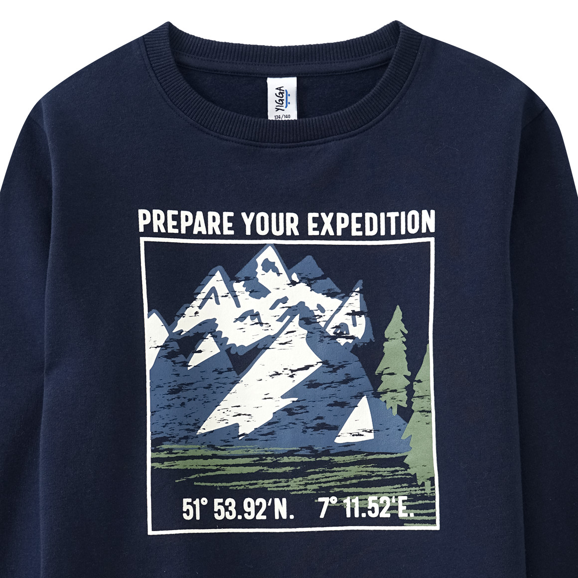 Jungen Langarmshirt mit großem Print