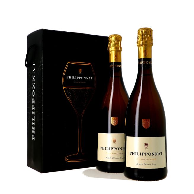 Philipponnat, Brut Royal Réserve, Coffret 2 Bouteilles