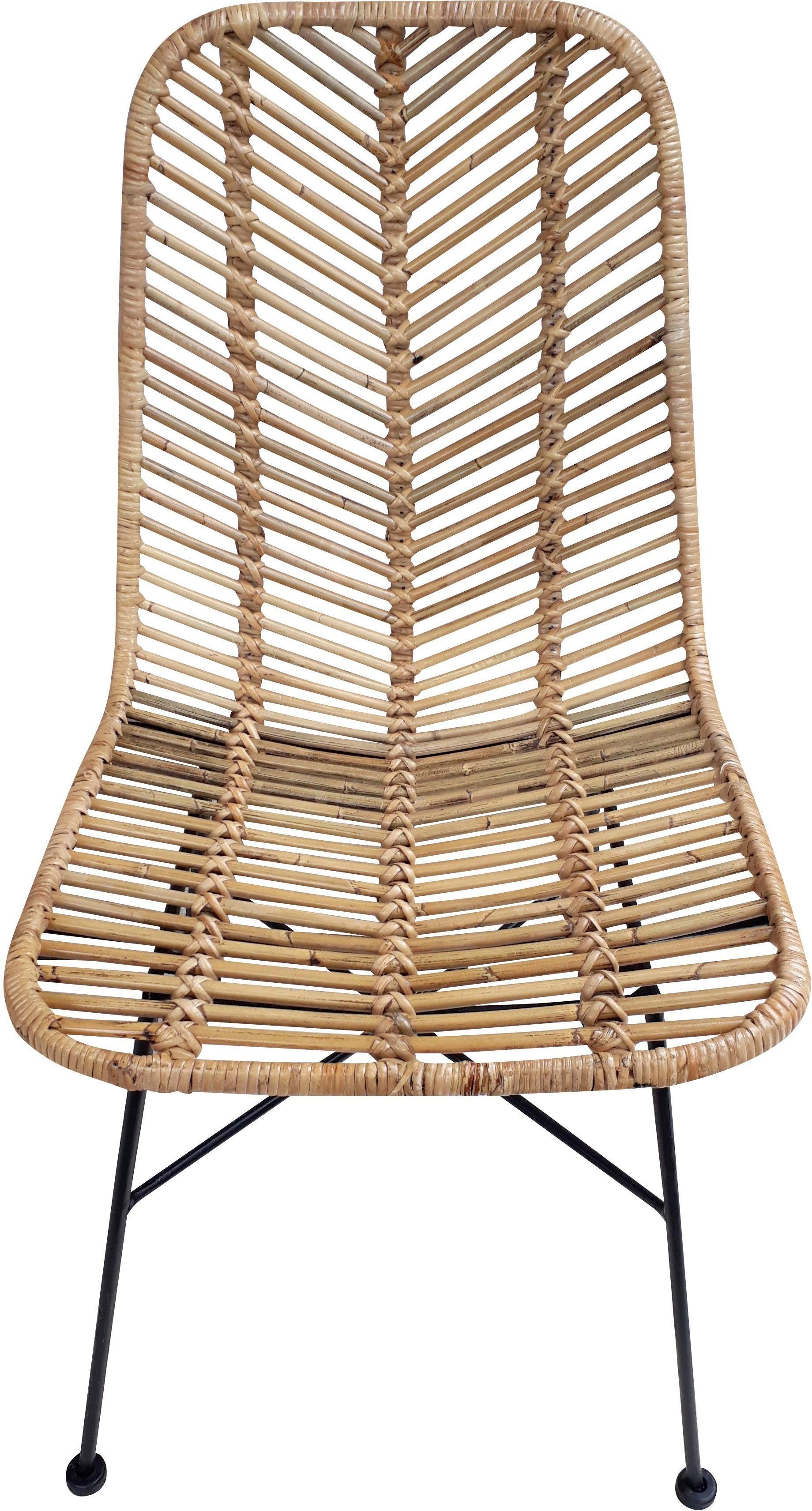 SIT Rattanstuhl Rattan Vintage (Set, 2 St), COUCH Lieblingsstücke, Shabby Chic, Vintage